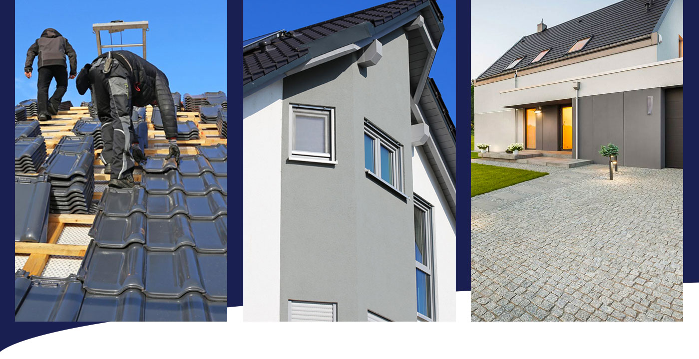 KENAVO TOITURE : Entreprise générale de rénovation de maison.  Artisan couvreur dans le Morbihan 56 et le Finistère 29 … Travaux de couverture, zinguerie, nettoyage démoussage peinture hydrofuge toiture, étanchéité toit plat terrasse, isolation toiture et combles, nettoyage ravalement peinture imperméabilisation façade, pose de bardage, nettoyage des extérieurs dans le Morbihan 56 et le Finistère 29 