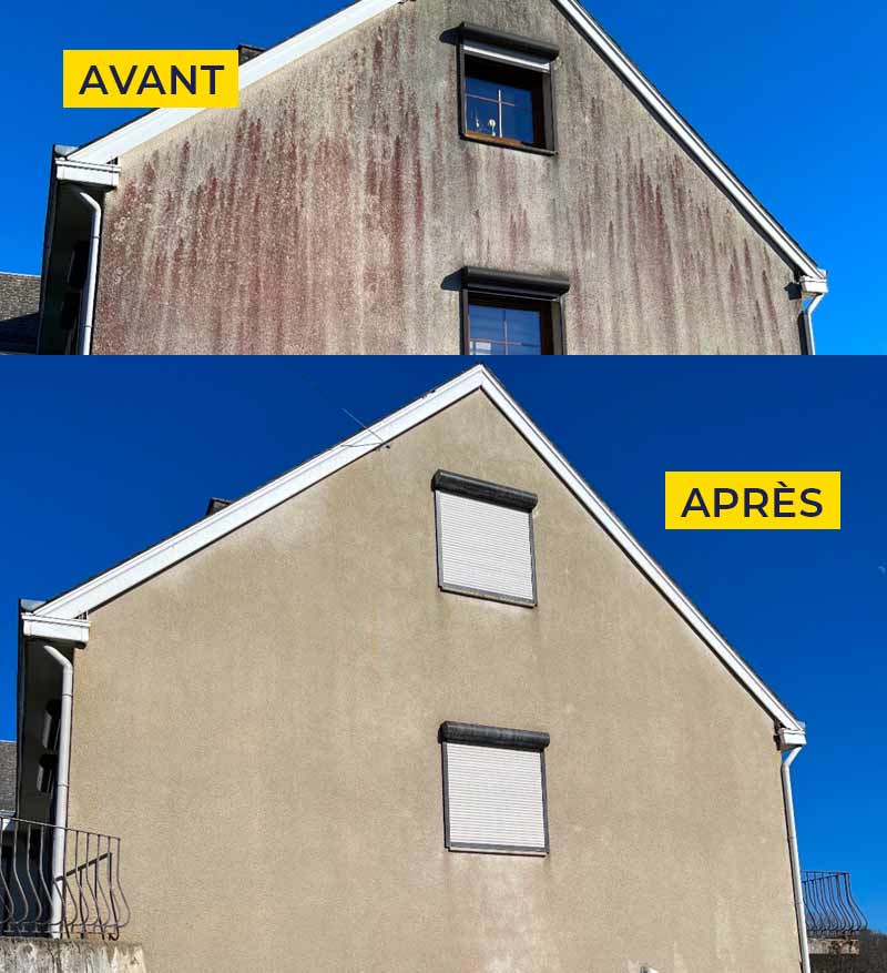 Nettoyage et peinture façade - KENAVO TOITURE : Artisan peintre dans le Morbihan 56 et le Finistère 29  : Nettoyage, démoussage et ravalement peinture façade boiserie ferronnerie,  imperméabilisation et pose de bardage. ... Intervention dans le Morbihan 56 et le Finistère 29