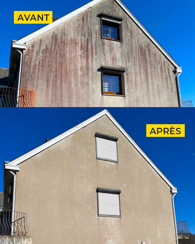 Nettoyage et peinture façade - KENAVO TOITURE : Artisan peintre dans le Morbihan 56 et le Finistère 29  : Nettoyage, démoussage et ravalement peinture façade boiserie ferronnerie,  imperméabilisation et pose de bardage. ... Intervention dans le Morbihan 56 et le Finistère 29
